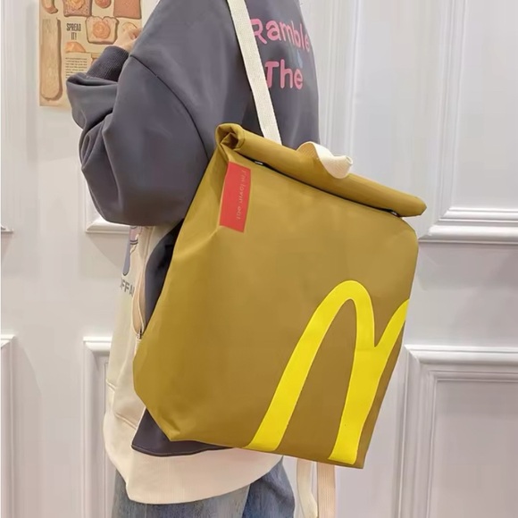 Unisex McDonald’s Backpack Bag - Picture 3 of 7